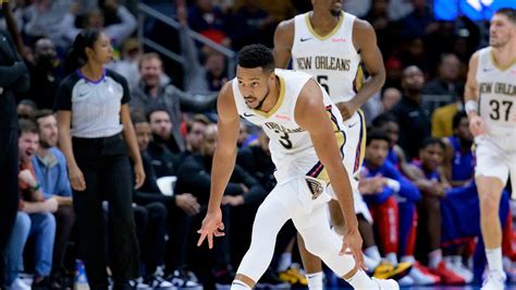 CJ McCollum scores 32 points to lead short-handed Pelicans past Pistons, 125-116