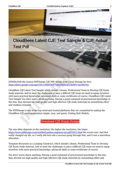CJE PDF Testsoftware