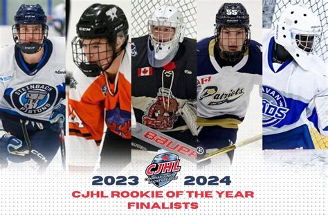 CJHL ANNOUNCES ITS TOP ROOKIE AWARD FINALISTS FOR 2024 …