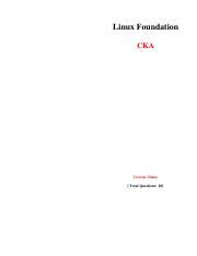 CKA PDF Demo