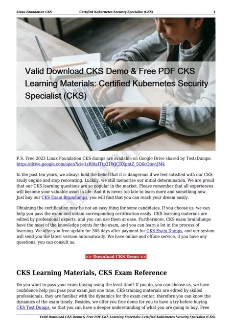 CKS PDF Demo
