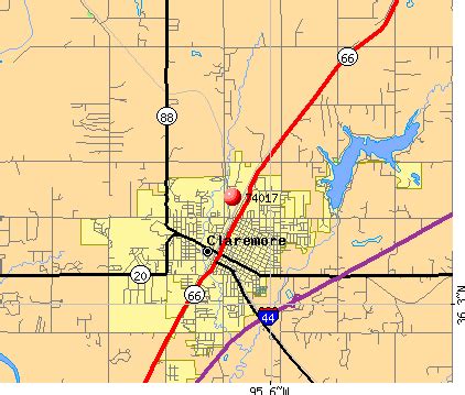 CLAREMORE, Oklahoma ZIP Codes