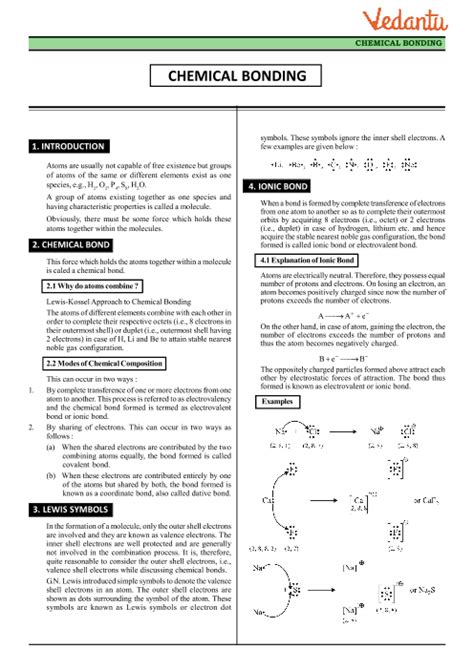 Class 11 Chemistry Chapter 4 Notes: Chemical Bonding and Molecular ... - wintechmobiles.com