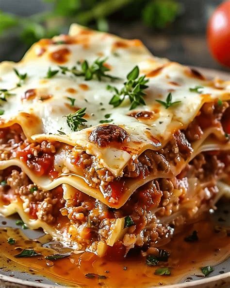 Classic Homemade Lasagna - Simply Delicious - muktibox.com