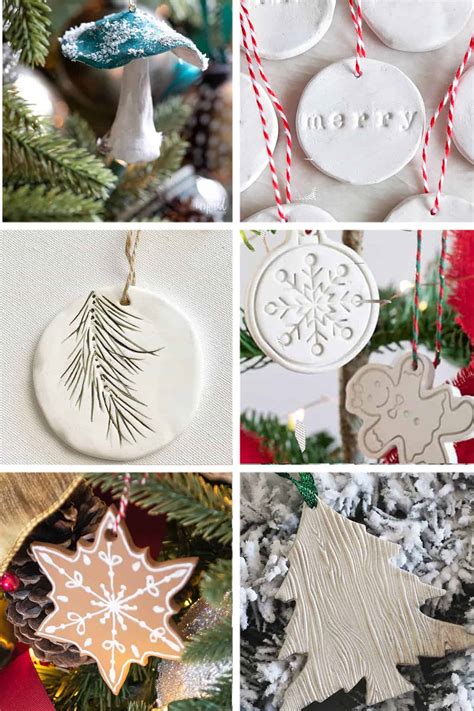 Clay Christmas Ornament Ideas - Gathering Beauty - muktibox.com