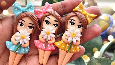 Clay Dolls Tutorial | Cold Porcelain Art | Clay Craft Ideas | Air Dry ... - muktibox.com