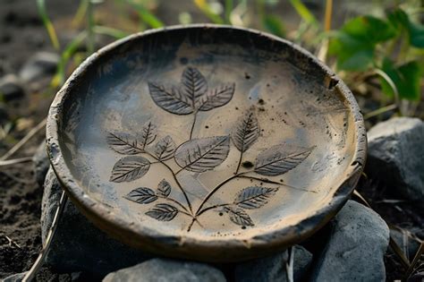 Clay Plates with Screen Prints - muktibox.com