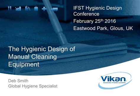 CLEANING AND SANITATION - IFST