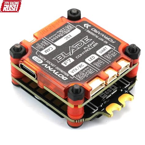 CLEANUP: New RUSHFPV Rush Blade F722 Analog Mini Flight Controller - 2 ...