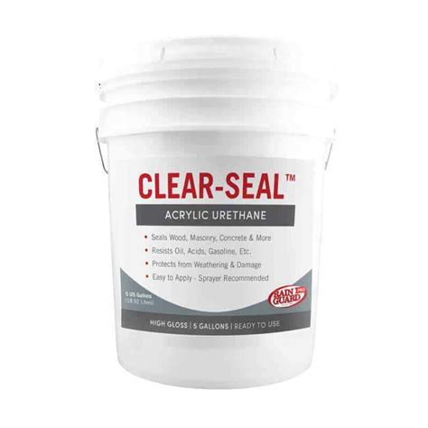 CLEAR-SEAL High Gloss Acrylic Urethane Sealer