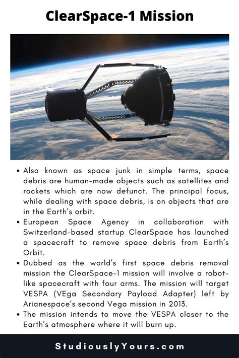 Clearspace-1 Space Junk Removal Mission Explained - MSN - wintechmobiles.com