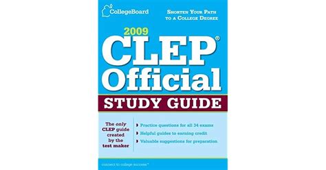 Full Download Clep Official Study Guide 2020 By College Entrance Examination Board