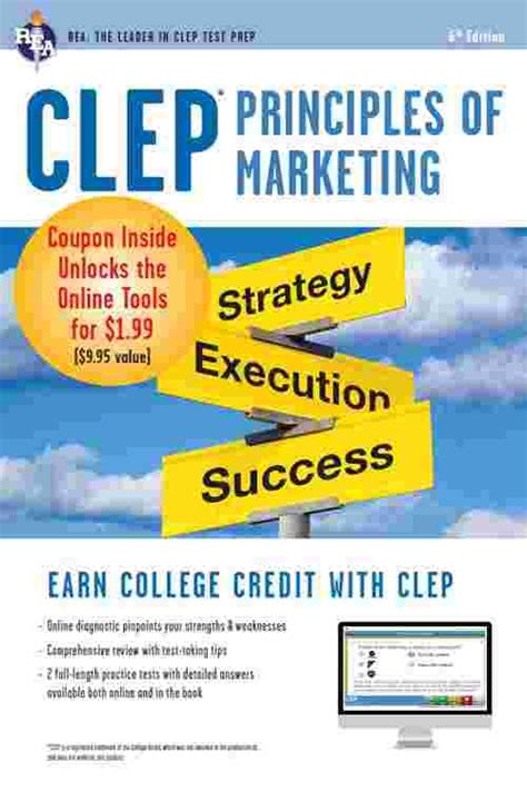 Download Clep Principles Of Marketing W Online Practice Exams By James Finch