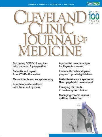 Cleveland Clinic Journal of Medicine - muktibox.com
