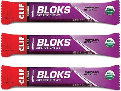 CLIF BLOKS - Energy Chews - Mountain Berry - Non-GMO - eBay