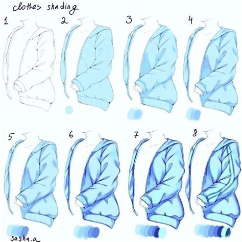Clothes Shading Tutorial Digital - muktibox.com