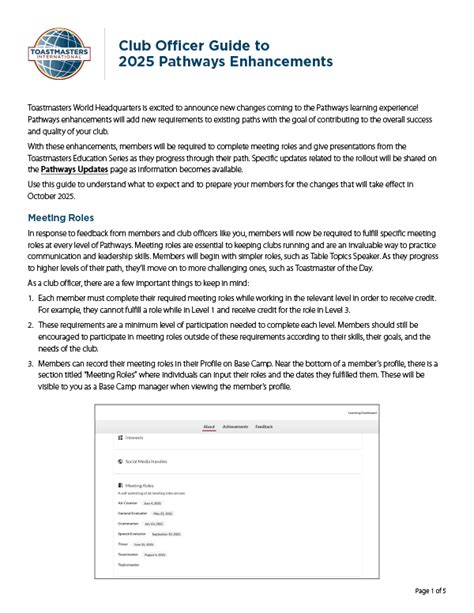 Club Officer Guide to 2025 Pathways Enhancements - wintechmobiles.com
