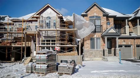 CMHC reports annual pace of housing starts in Canada slowed in March