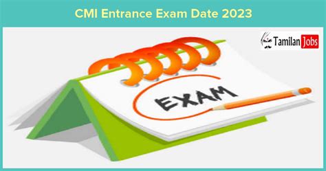 CMI / CCIP Exam Dates & Application Deadlines