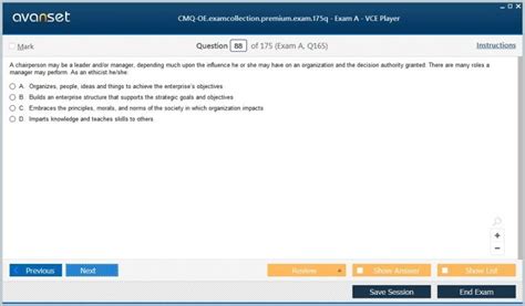 CMQ-OE Online Praxisprüfung