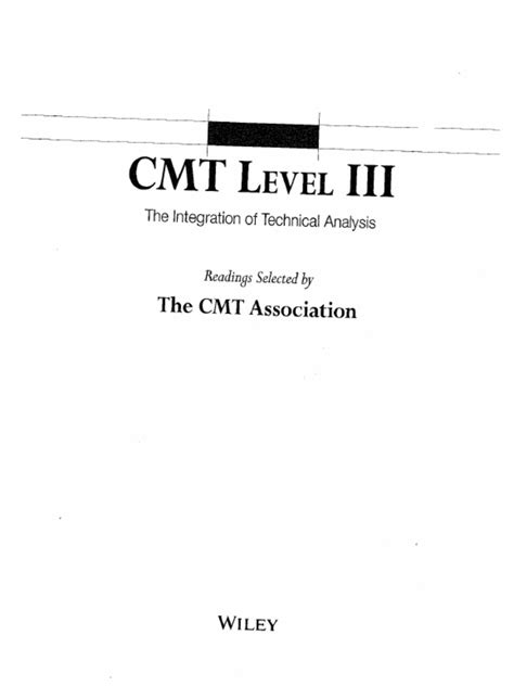 CMT-Level-III Fragen Und Antworten