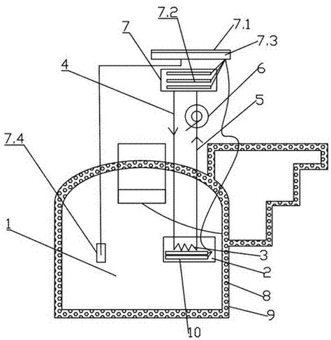 CN209816159U - Solar heating methane tank - Google Patents