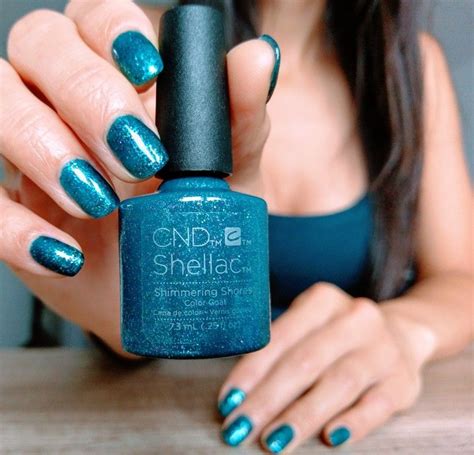 CND Shellac Gel Nail Polish Shimmering Shores - 0.25 …