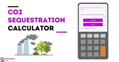 CO2 Sequestration Calculator Online - raincitystudios.com
