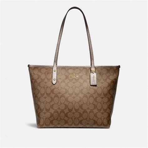 COACH® Outlet City Zip Tote