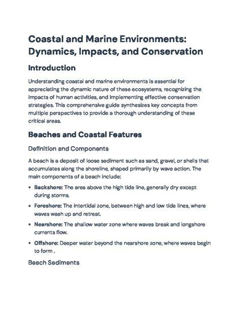 Coastal and marine environments - 2026 IAG … - raincitystudios.com