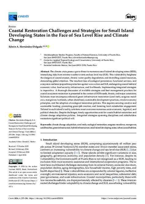 Coastal Restoration Challenges and Strategies for … - raincitystudios.com