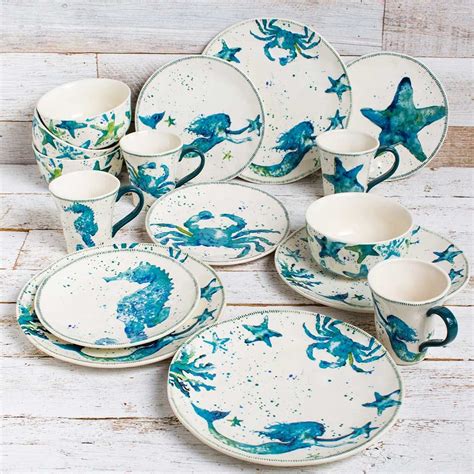 Coastal Themed Dinnerware - Etsy - muktibox.com