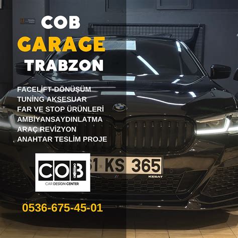 COB Car Design Center COB Garage Ekibi olarak; Saygı Değer. 
