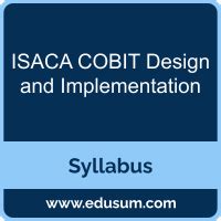 COBIT-Design-and-Implementation PDF Demo