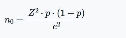 Cochran Sample Size Formula for Infinite Populations - wintechmobiles.com