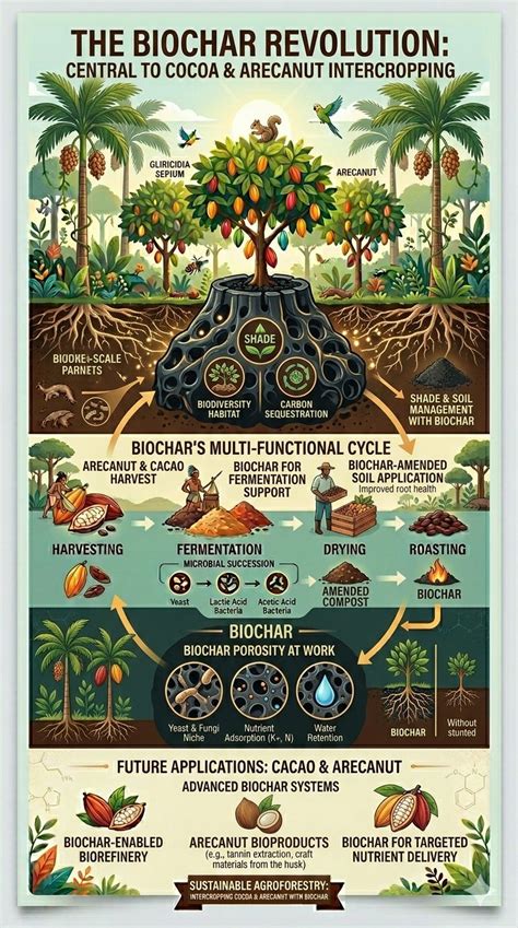 Cocoa-Agroforestry Boosts Soil Fertility with Biochar - raincitystudios.com