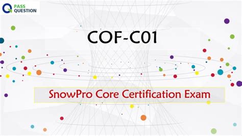 COF-C01 Ausbildungsressourcen