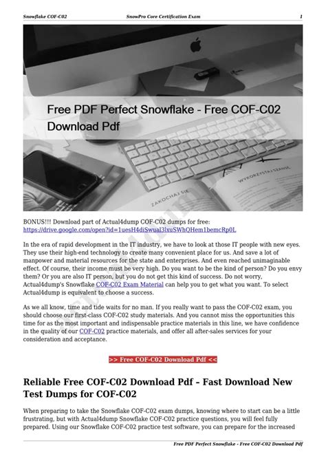 COF-C02 PDF Demo