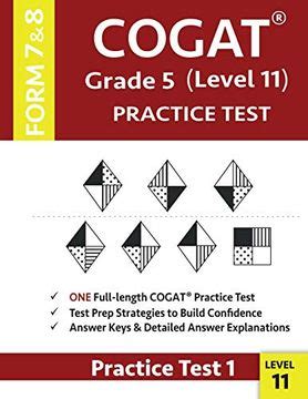 COGAT Grade Level 11 Practice Test Form And 8 CogAT Test