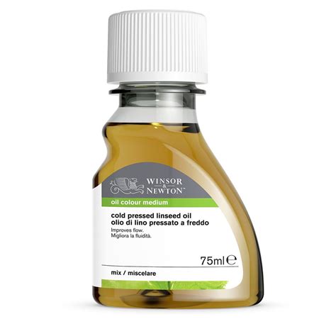 Cold Pressed Linseed Oil 75 ml Winsor & Newton - muktibox.com