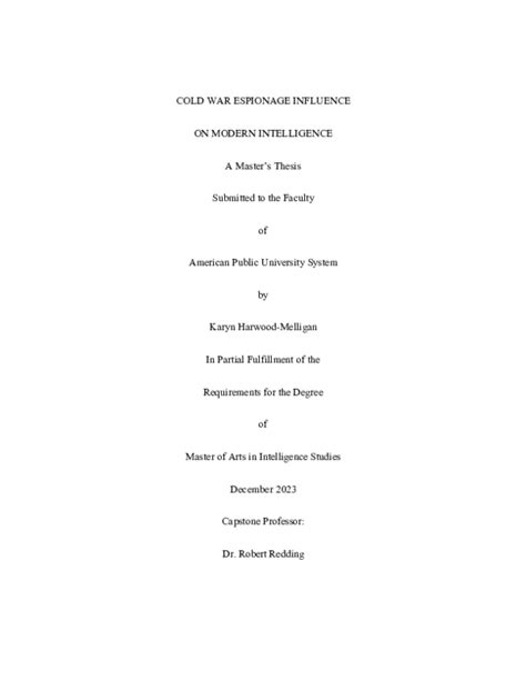 Cold War Espionage Influence on Modern Intelligence - wintechmobiles.com