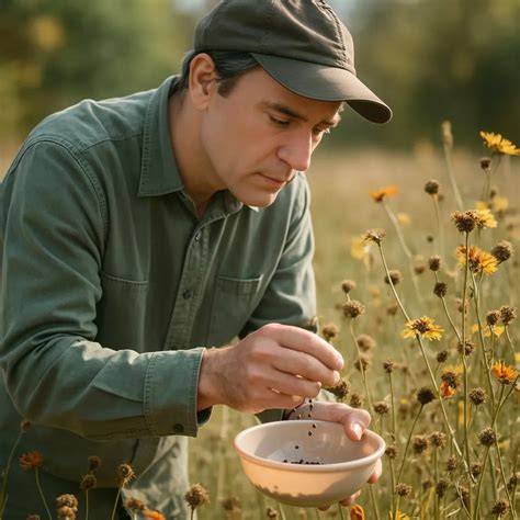 Collecting Seed at Home - Wild Seed Project - raincitystudios.com