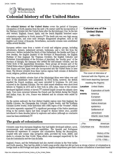 Colonial history of the United States - wintechmobiles.com