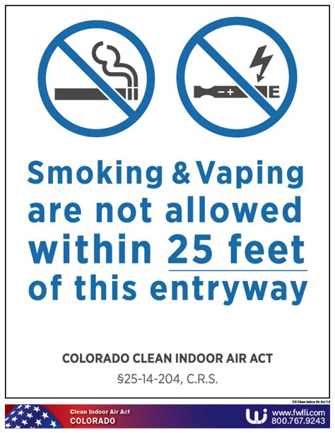 COLORADO CLEAN INDOOR AIR ACT