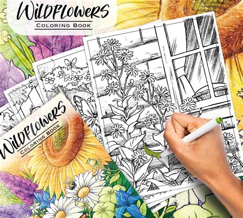 Coloring Wildflowers - US Forest Service - raincitystudios.com