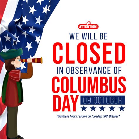 COLUMBUS DAY CLOSING INFORMATION &REFUSE COLLECTION SCHEDULE
