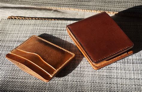 COMBO: Horween + Wickett & Craig Bifold Minimalist Wallet - Reddit