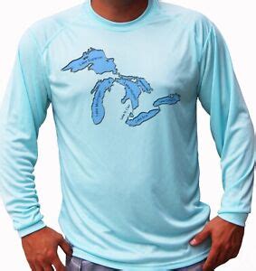 COMFORT COLORS GREAT LAKES MICHIGAN LONG SLEEVE eBay