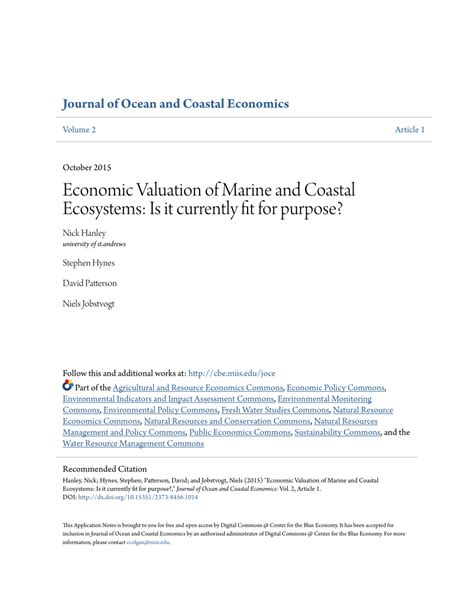 Communicating research on the economic valuation of coastal and marine ... - raincitystudios.com