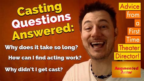Community Theater Casting Process - First Time … - muktibox.com